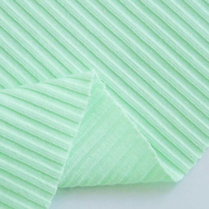 200g Spandex Knit Rib Fabric for Apparel Wholesale Supplier 12